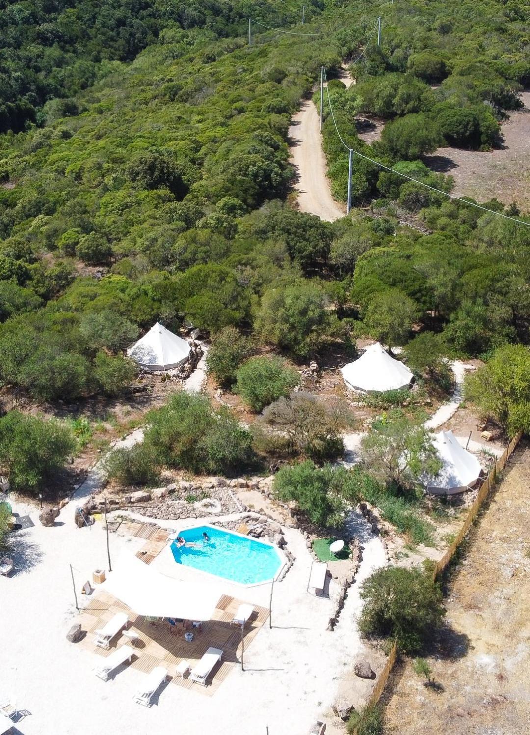 Hotel Pasare Glamping_Anglonaruralexperience à Perfugas Extérieur photo